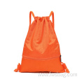 Simple solid color durable sports bag